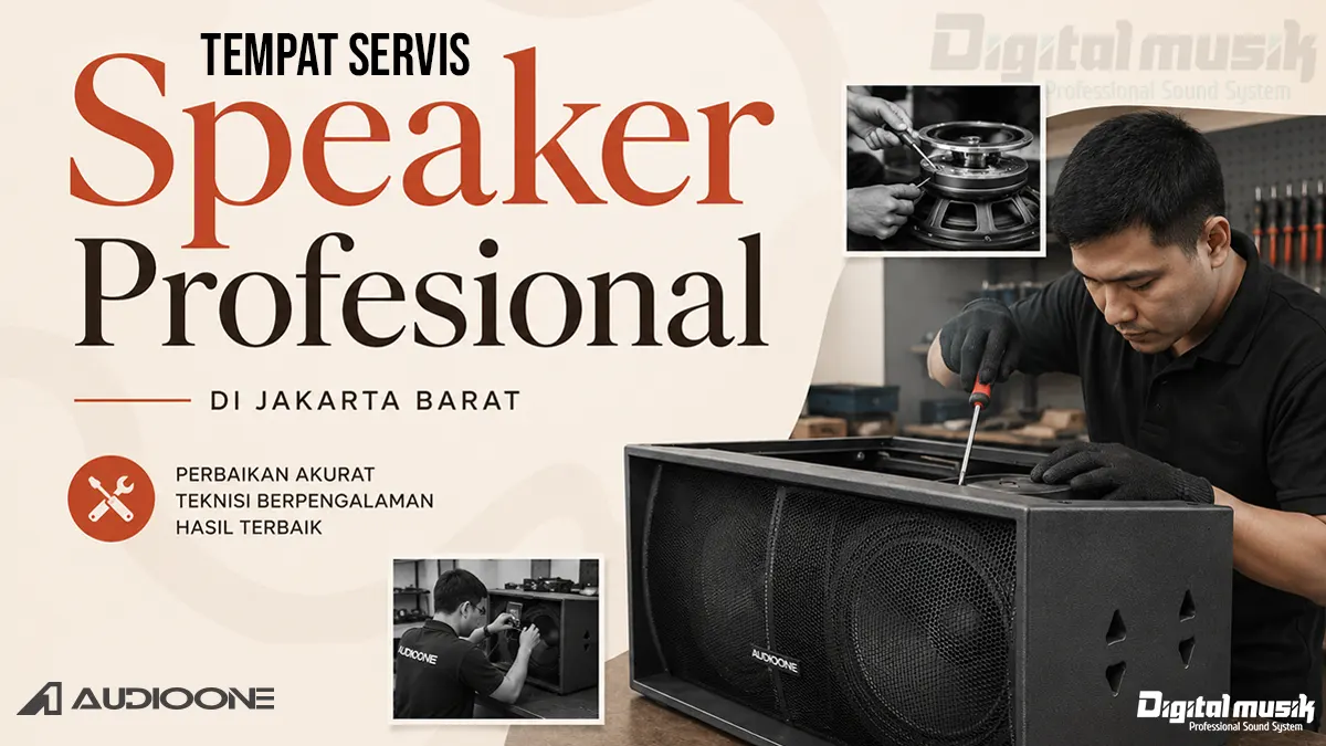 Servis Speaker Profesional Jakarta Barat untuk Kebutuhan Event