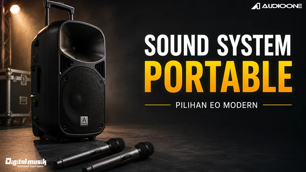Sound System Portable Terbaik untuk Event Organizer