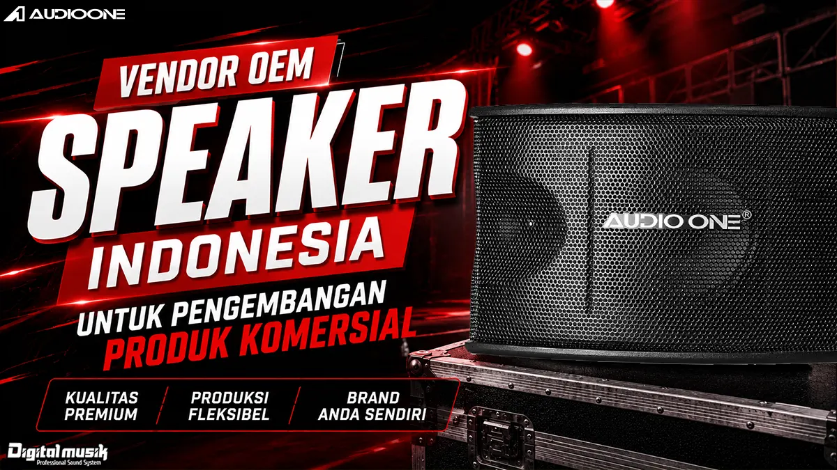 Vendor OEM Speaker Indonesia for Commercial Product Development