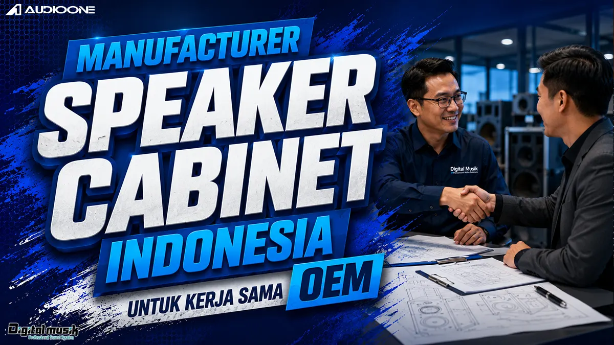 Manufacturer Speaker Cabinet Indonesia untuk Kerja Sama OEM dan Custom Audio